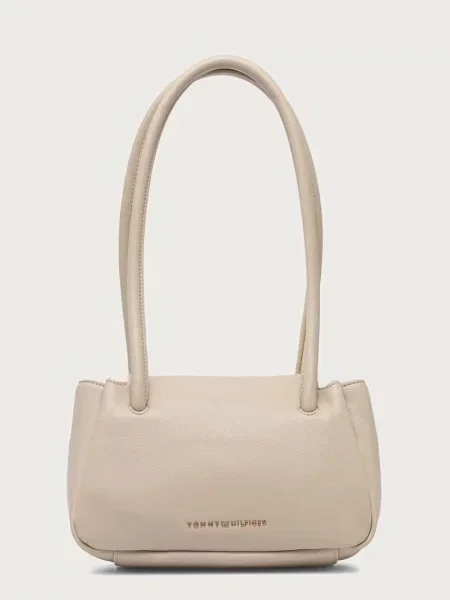 Tommy Hilfiger torebka z imitacji skóry ESSENTIAL beżowa