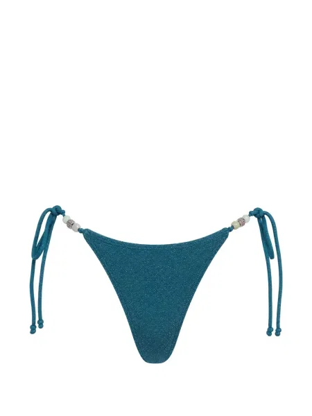 Bikini Bound cu mărgele albastru