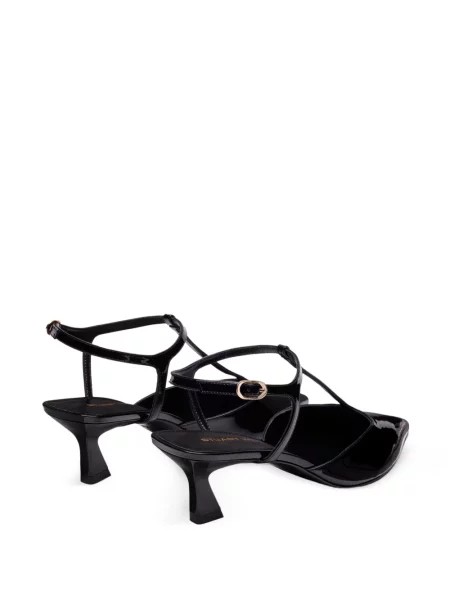 Pantofi cu toc Stuart Weitzman cu bretele negru