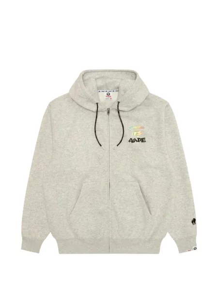 Hanorac cu glugă Aape By A Bathing Ape cu imagine gri
