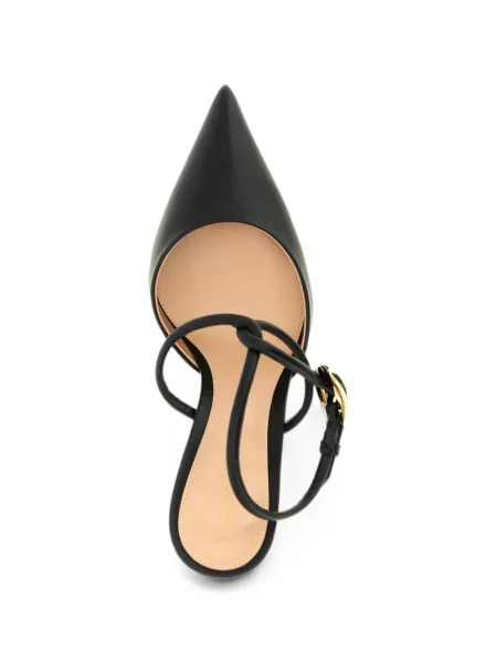 Pantofi cu toc Gianvito Rossi asimetrice negru
