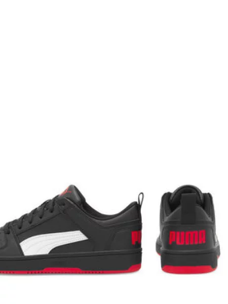 Superge Puma REBOUND LAYUP LO SL JR črna