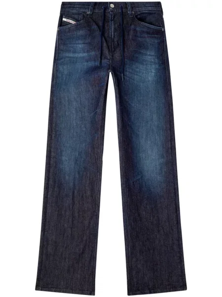 Дънки straight leg Diesel синьо
