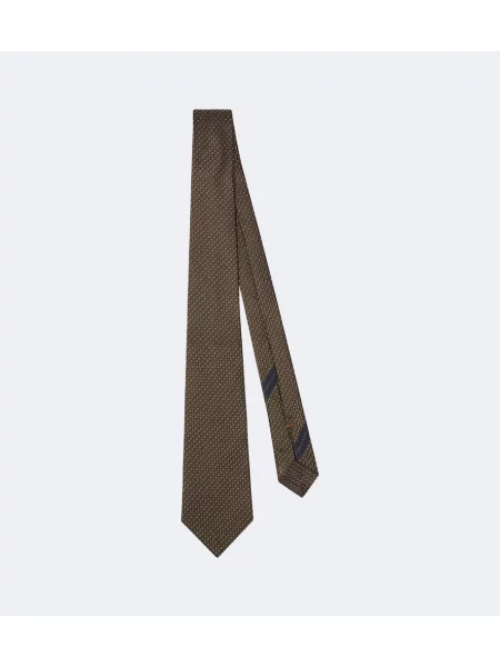 Cravată Zegna de mătase verde