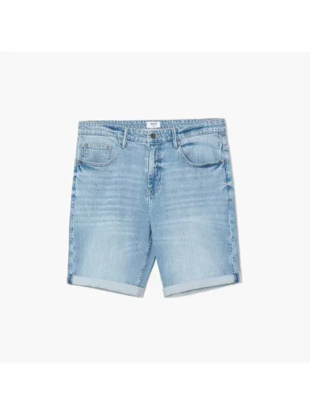 Джинсовые шорты Cropp синие