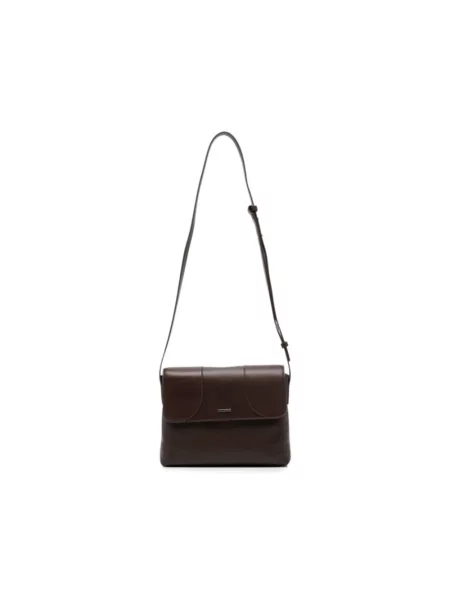 Torba crossbody Emporio Armani brązowa