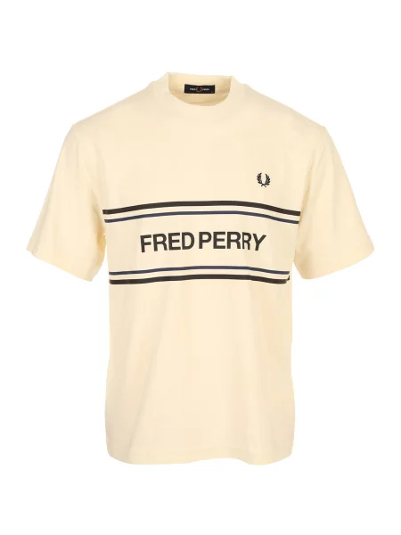 Tričko Fred Perry béžové