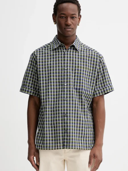 A.P.C. srajca Chemisette Ross modra