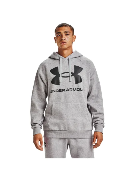 Under Armour pánska mikina Rival Fleece Big Logo Hd sivá
