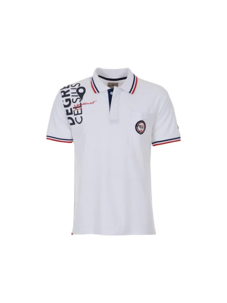 Polo Degré Celsius alb