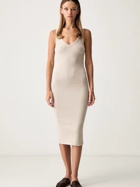 ViCOLO rochie cu bej