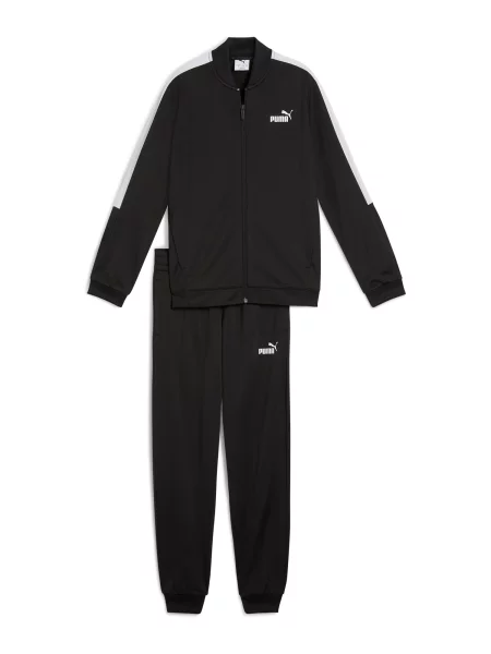 PUMA Costum de trening negru alb