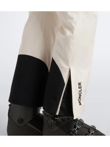 Pantaloni de schi Moncler Grenoble alb