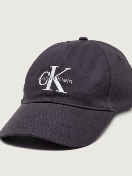 Calvin Klein Șapcă bleumarin / alb gri