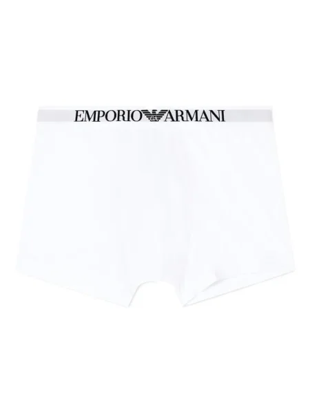Boxeri Emporio Armani alb