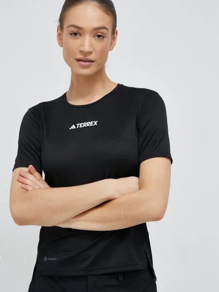 Póló Adidas Terrex fekete