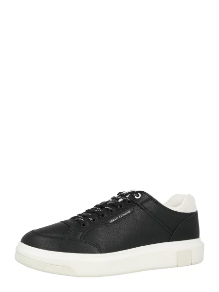 ARMANI EXCHANGE Nizke superge VENICE / bela črna