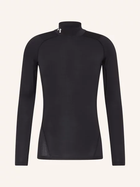 Under Armour Tričko S Dlouhým Rukávem Heatgear® Mock černá