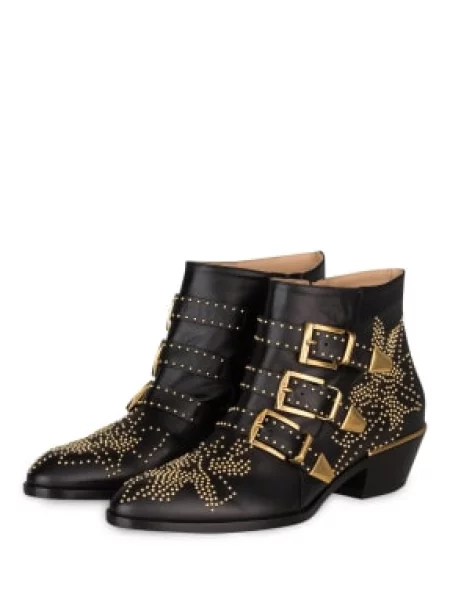 Chloé Kotníkové Boty Susanna Short černá