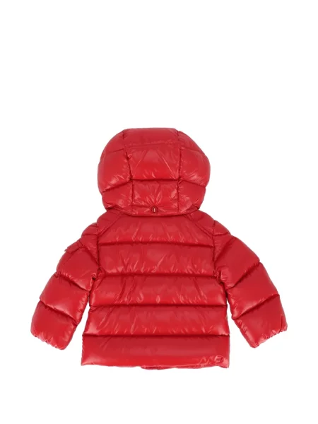 Kurtka puchowa dziecięca Moncler Enfant czerwona