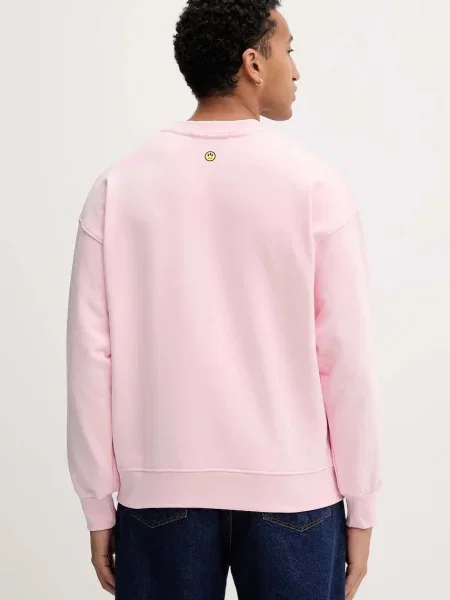 Кофта Barrow з принтом рожевий