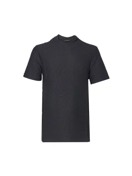Koszulka polo Emporio Armani czarna