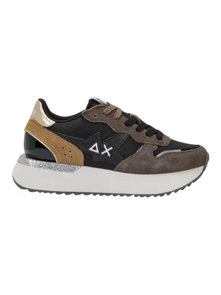 Sneakersy Sun68 skórzane