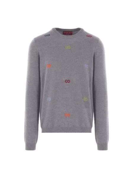 Sweter Gucci szary