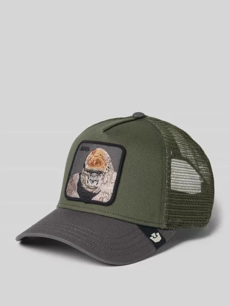 Czapka z daszkiem typu trucker z haftem model „Boss” Goorin Bros