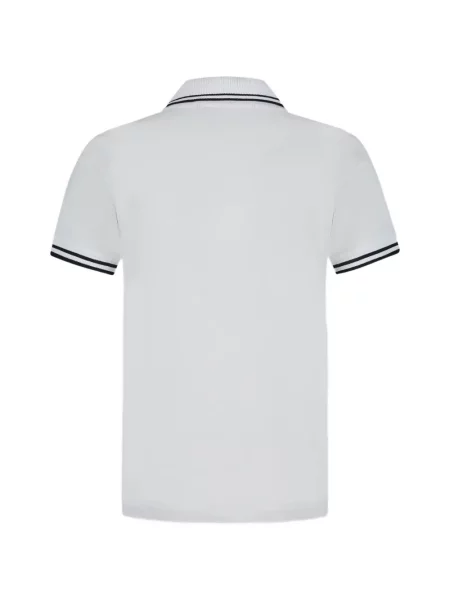 Koszulka polo dziecięca Stone Island biała