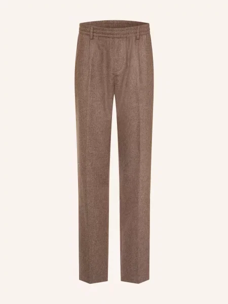Eleventy Chino Kalhoty Regular Fit hnědá