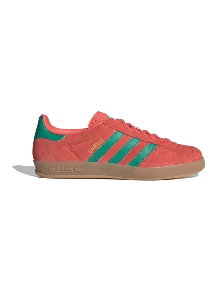 Sneakersy Adidas Originals skórzane czerwone