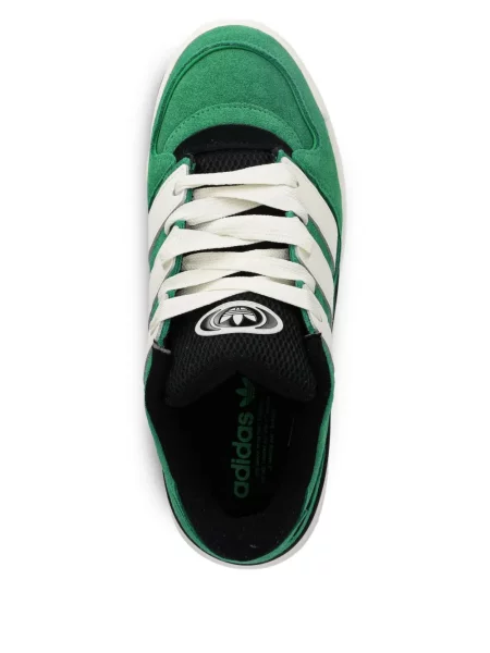 Pletené tenisky Adidas Terrex s kapucí s potiskem modré