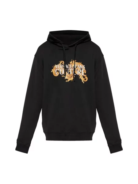 Bluza Versace Jeans Couture z autografem czarna