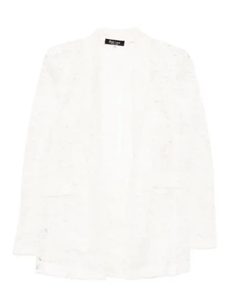 Sacou Blaklace din dantelă alb