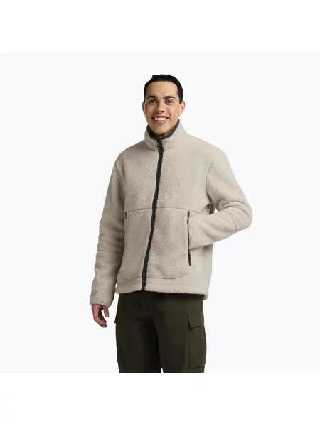 Hanorac din fleece Jack Wolfskin din fleece cu strasuri