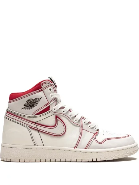 Sneakerși copii Jordan Air Jordan 1 alb