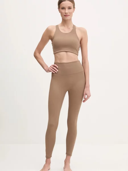 Легінси для йоги Joy in me Oneness Bond однотонні Oneness Bond коричневий