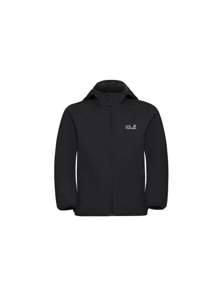 Geacă copii Jack Wolfskin negru