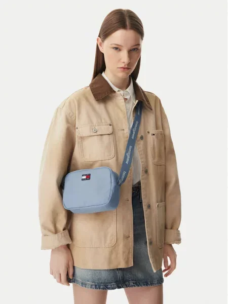 Tommy Jeans Дамска чанта Tjw Ess Daily Crossover син