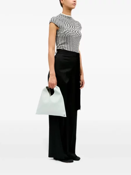 Шопинг чанта Mm6 Maison Margiela синьо