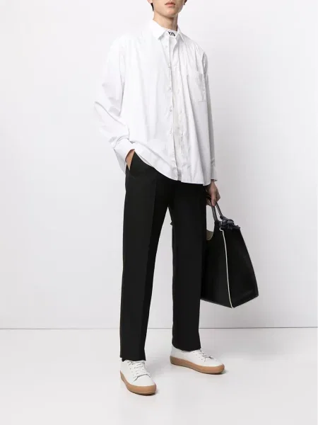 Długa koszula Comme Des Garcons Shirt biała