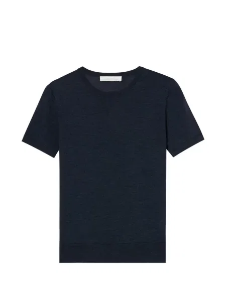Scurt pulover Brooks Brothers tricotate albastru