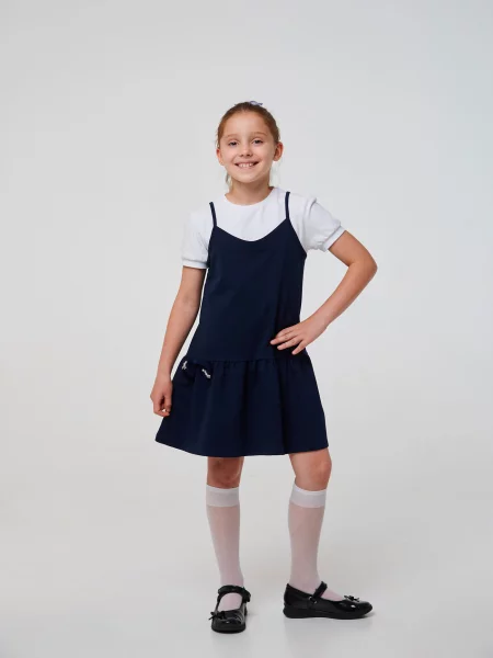 Дитячий Сарафан SMIL синій