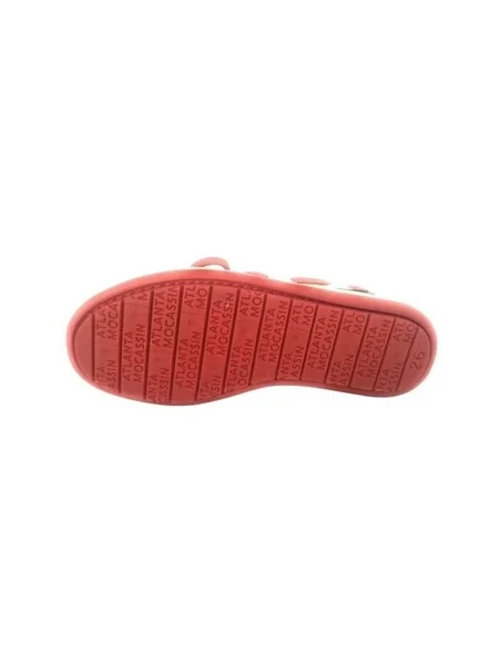 Pantofi Atlanta Mocassin roșu