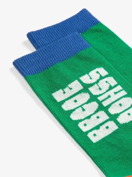 Bobo Choses ponožky Modern zelené