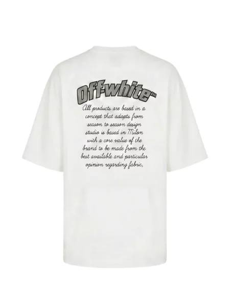 Tricou Off-white cu imagine alb