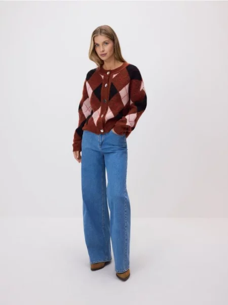 Свитер Reserved с узором аргайл