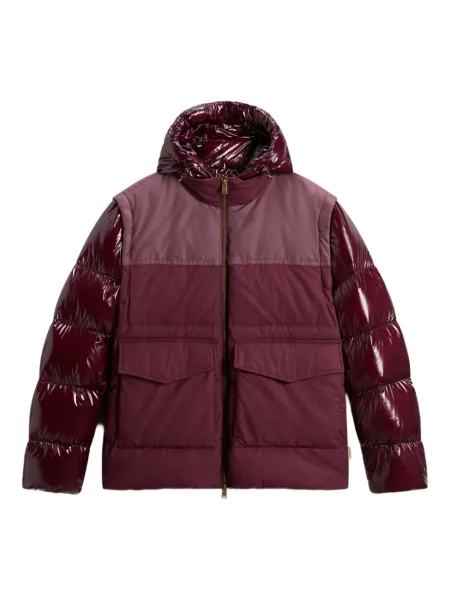 Geacă cu puf Woolrich roșu