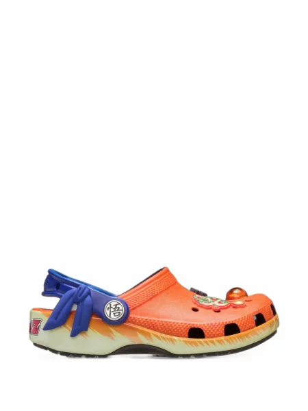 Sandały dziecięce Crocs pomarańczowe
